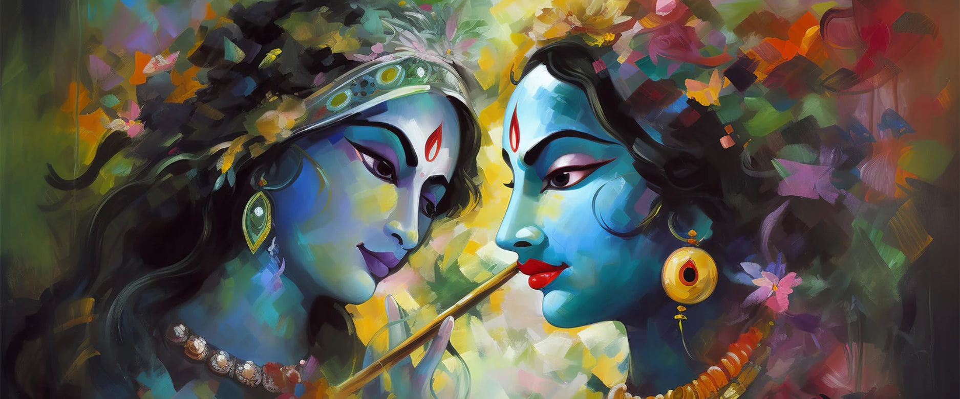 The Divine Power of Lord Krishna’s Paintings: A Source of Inspiration, Joy, and Prosperity