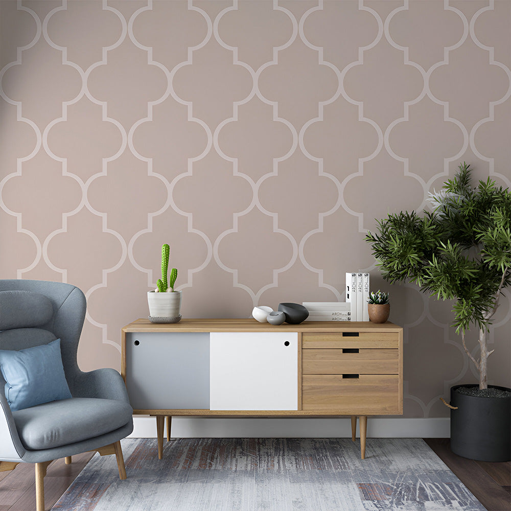 Elegant Jharokha Pattern Wallpaper | Timeless Royalty