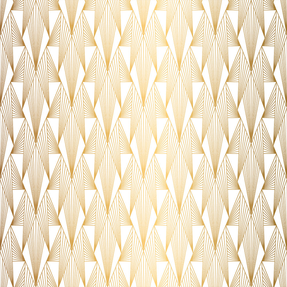 Gold Premium Geometric Wallpaper | Luxury Redefined