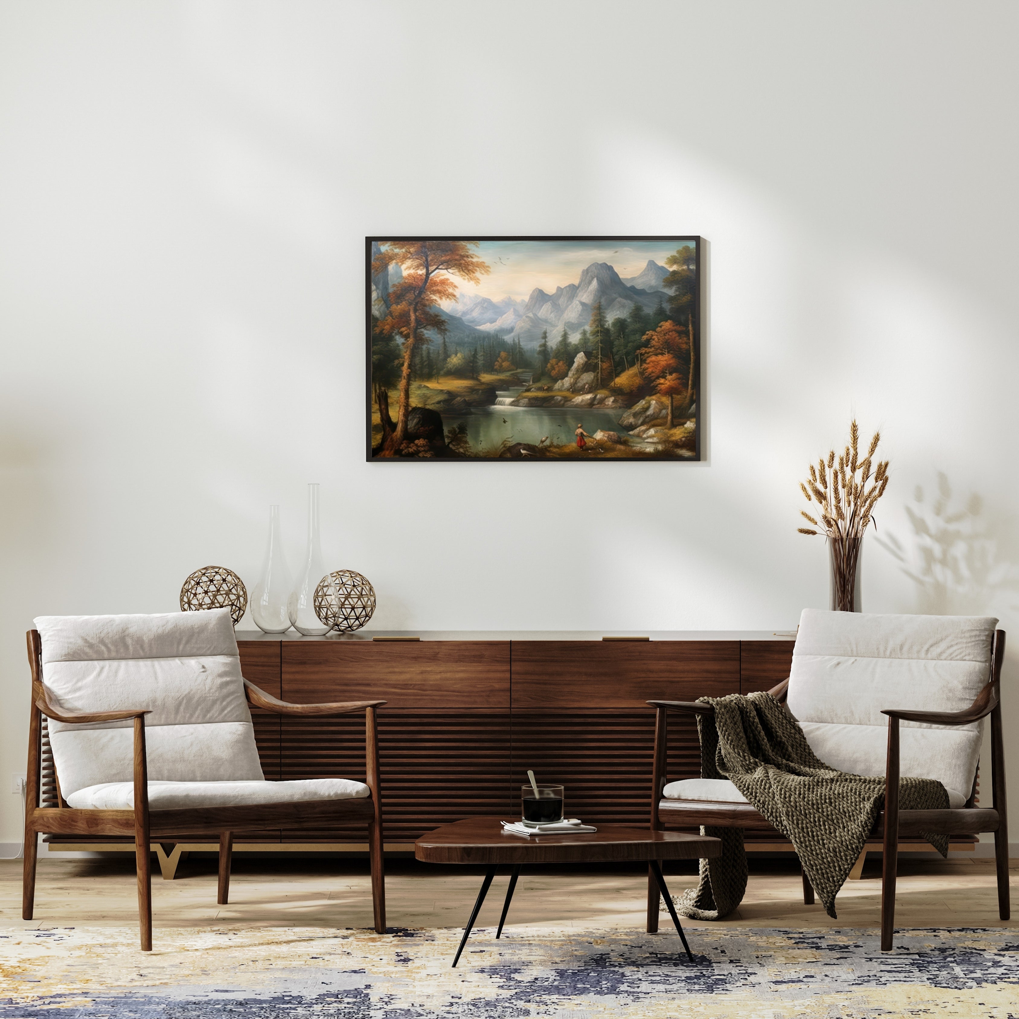 Classic Landscape Canvas Painting