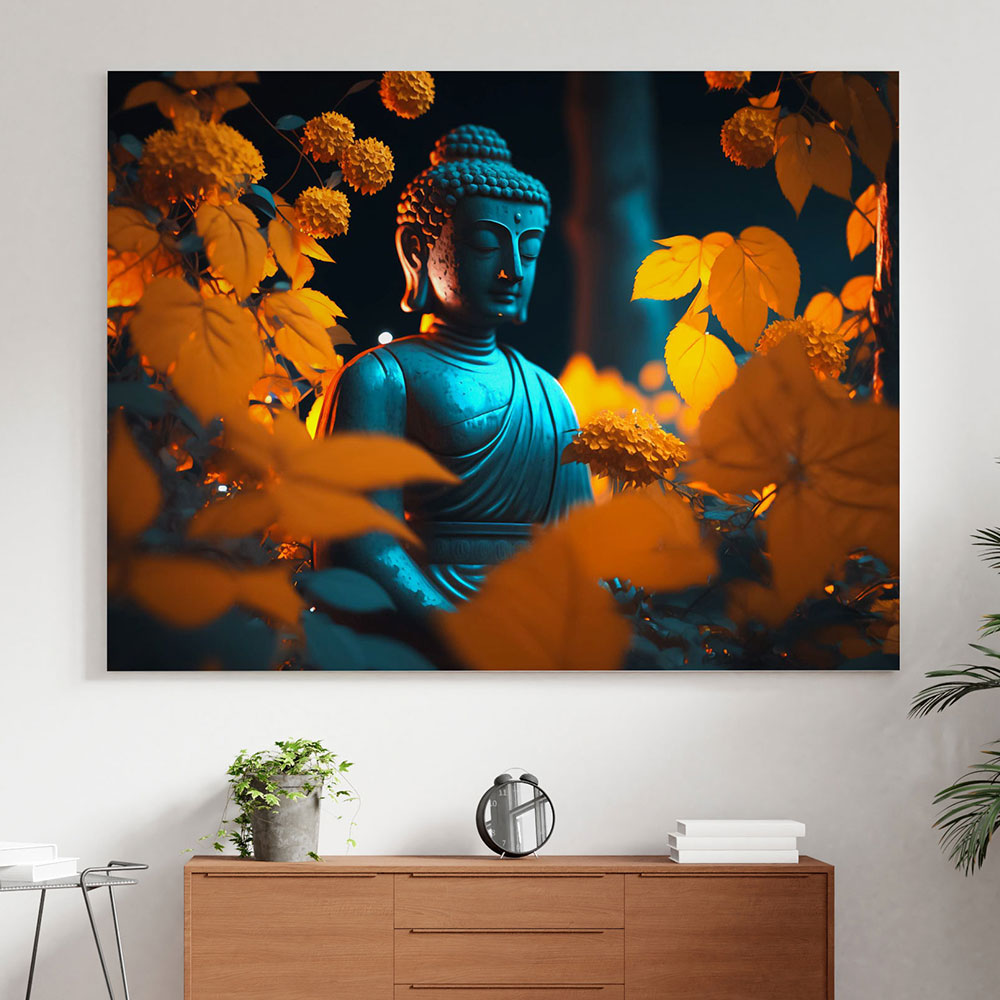 Divine Compassion: A Buddha Portrait