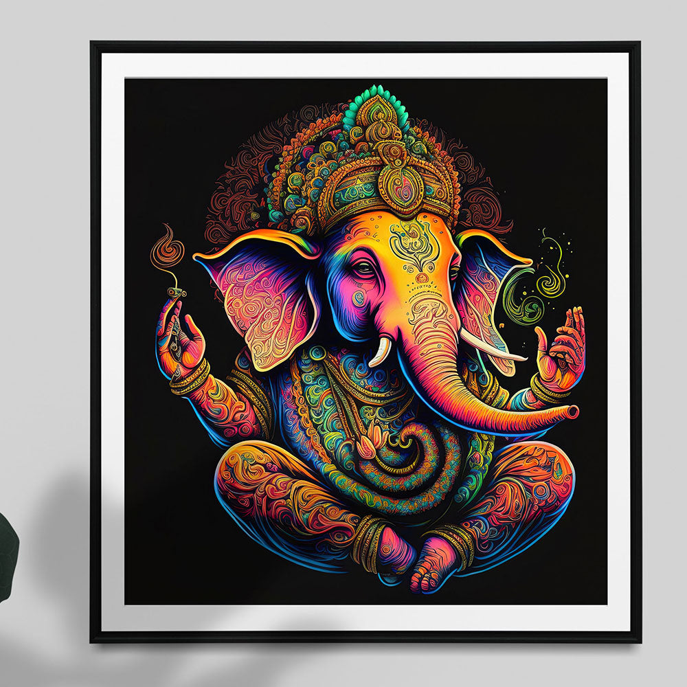 Ganesha's Divine Dance: Celebrating Life's Rhythms