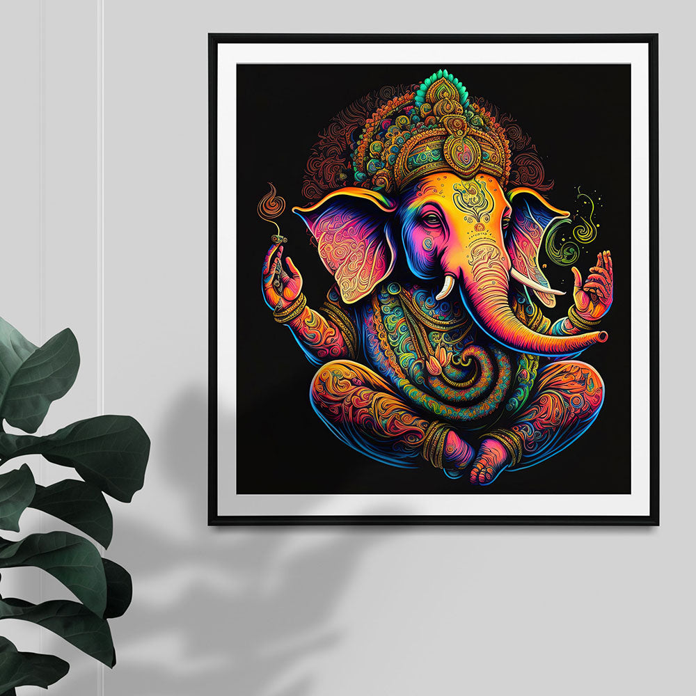 Ganesha's Divine Dance: Celebrating Life's Rhythms