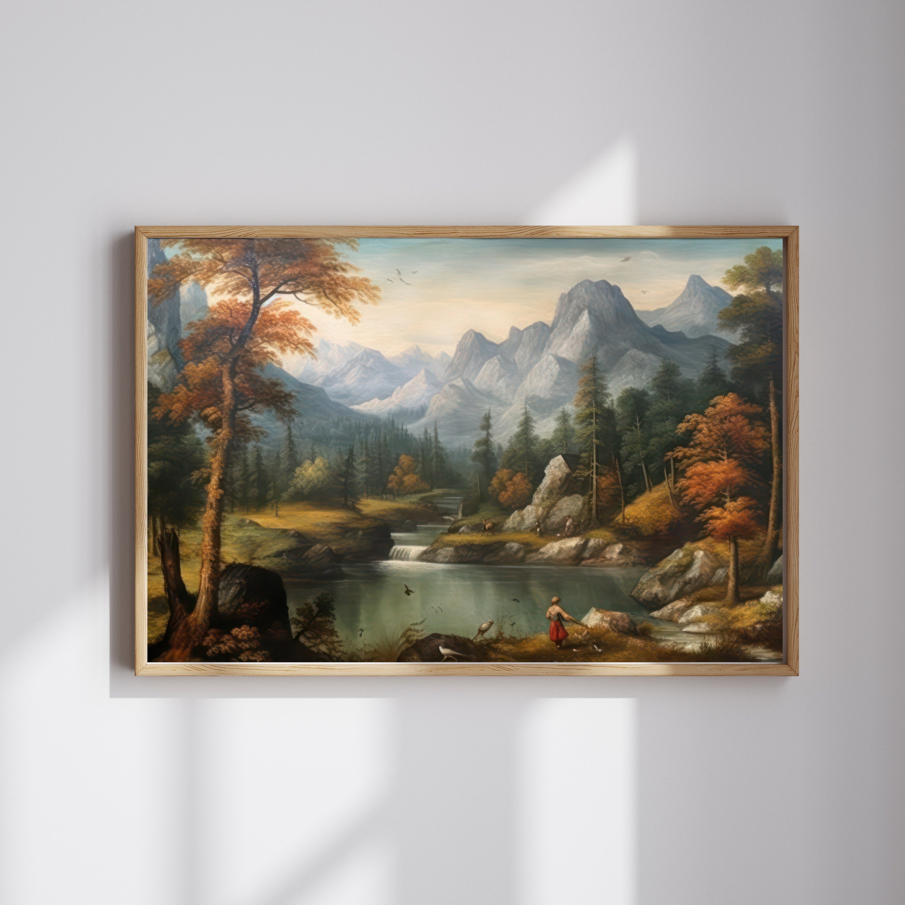 Classic Landscape Canvas Painting