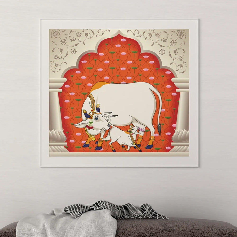 Krutik Kamdhenu Vastu Painting - Art To Attract Wealth