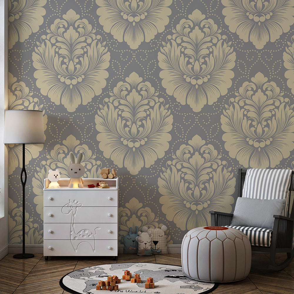 Vintage Seamless Pattern Wallpaper