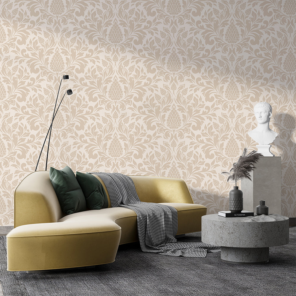 Luxurious Ornamental Pattern Wallpaper