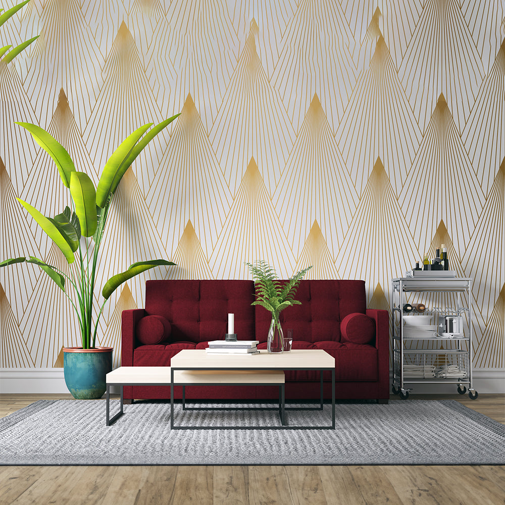 Art Deco Pattern Wallpaper