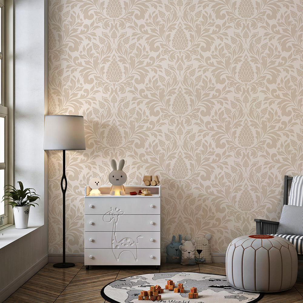 Luxurious Ornamental Pattern Wallpaper