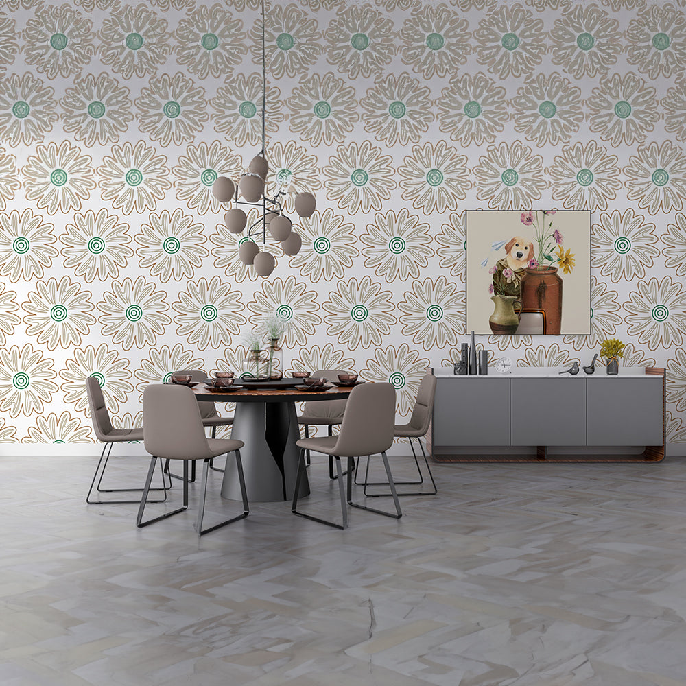 Intricate Motif Pattern Wallpaper | Timeless Elegance