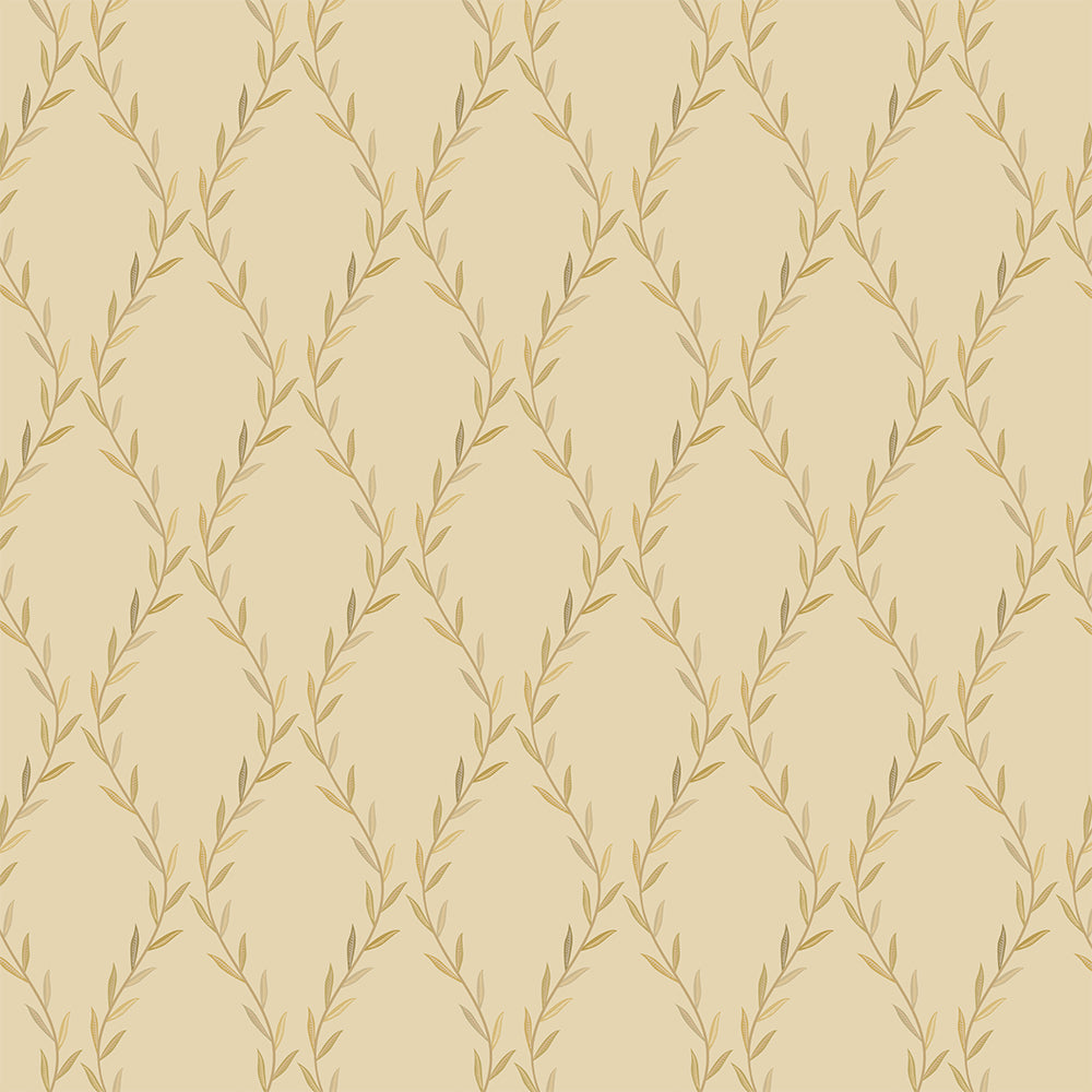 Timeless Elegance Beige Vintage Wallpaper