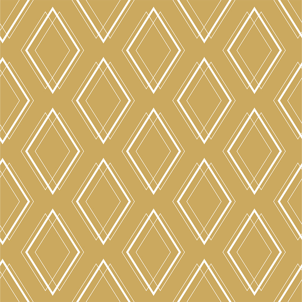 Modern Yellow Geometric Shape Wallpaper | Bold & Stylish