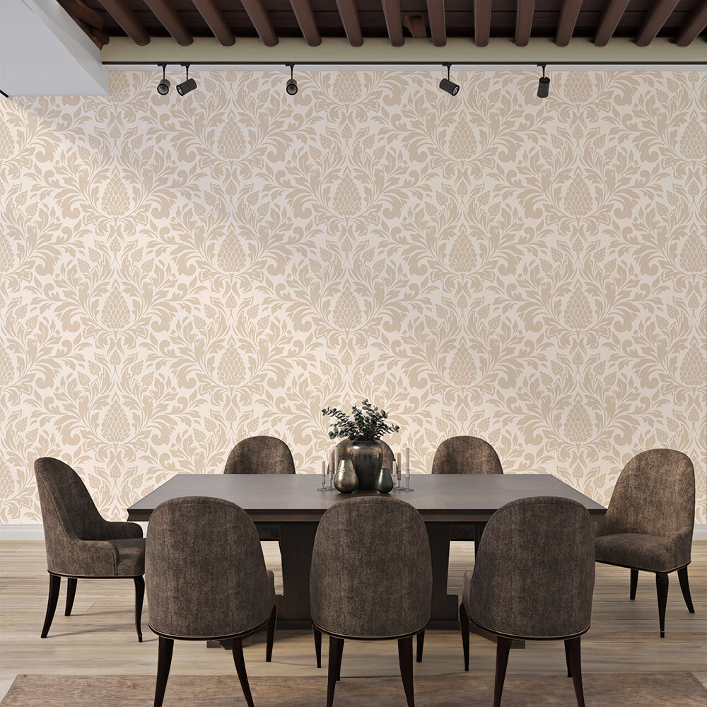 Luxurious Ornamental Pattern Wallpaper