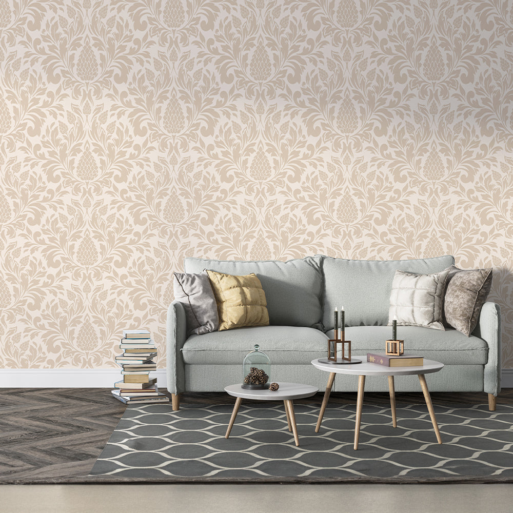 Luxurious Ornamental Pattern Wallpaper