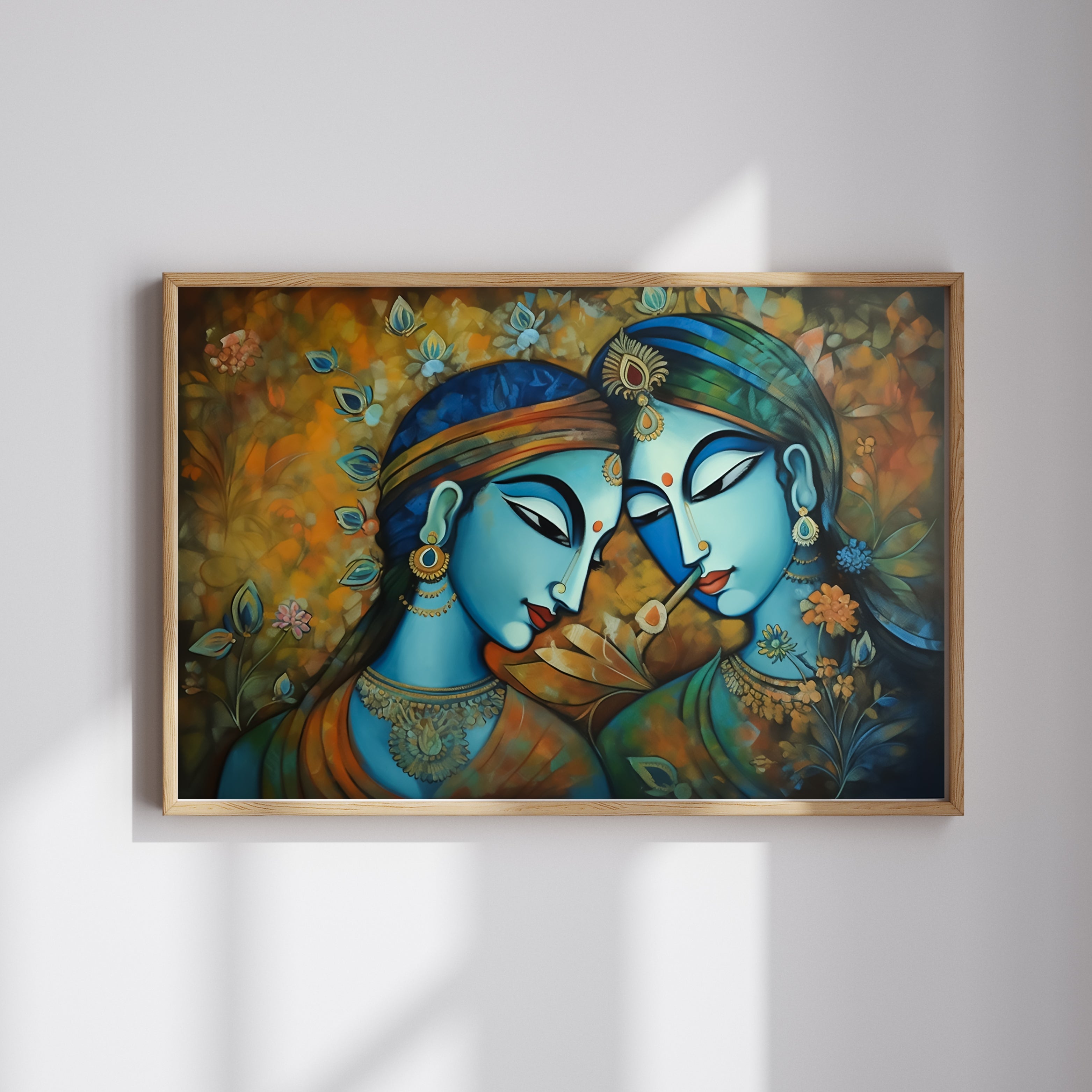 Eternal love Krutik Canvas Painting