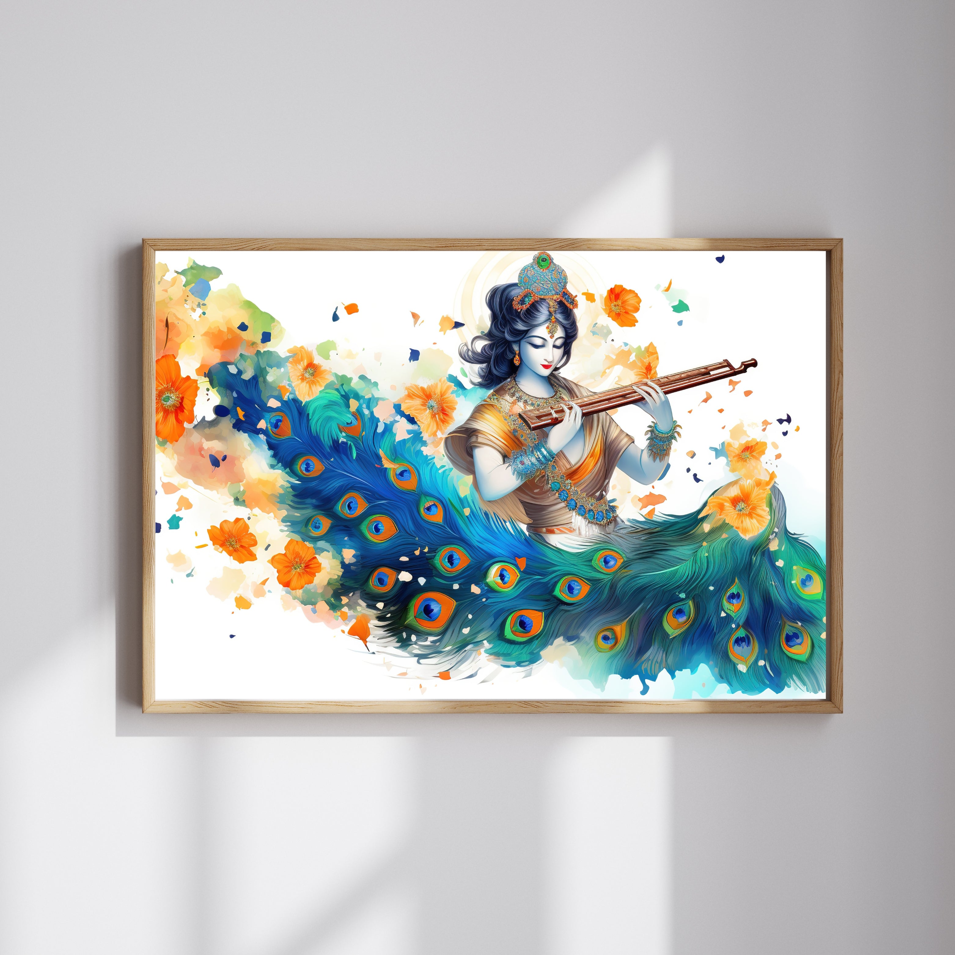 Mystic Melody Krutik Canvas Painting