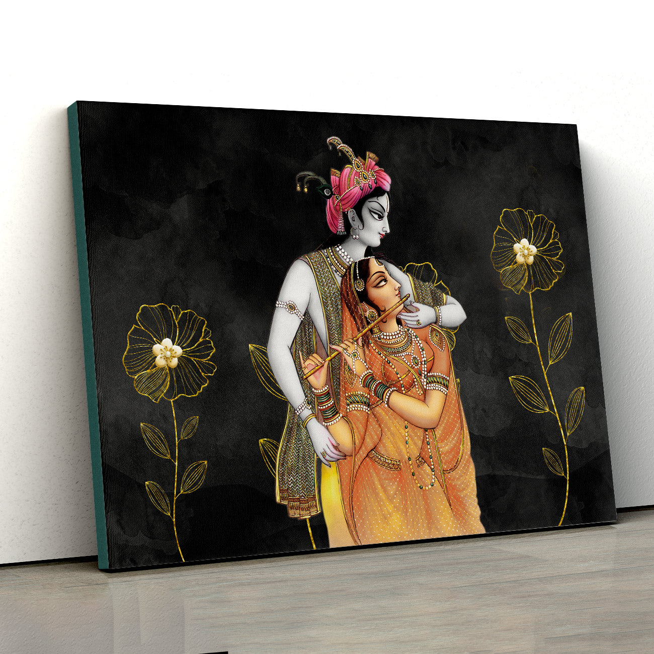 Vastu Friendly  Radha and Krishna Painting for Love and Harmony