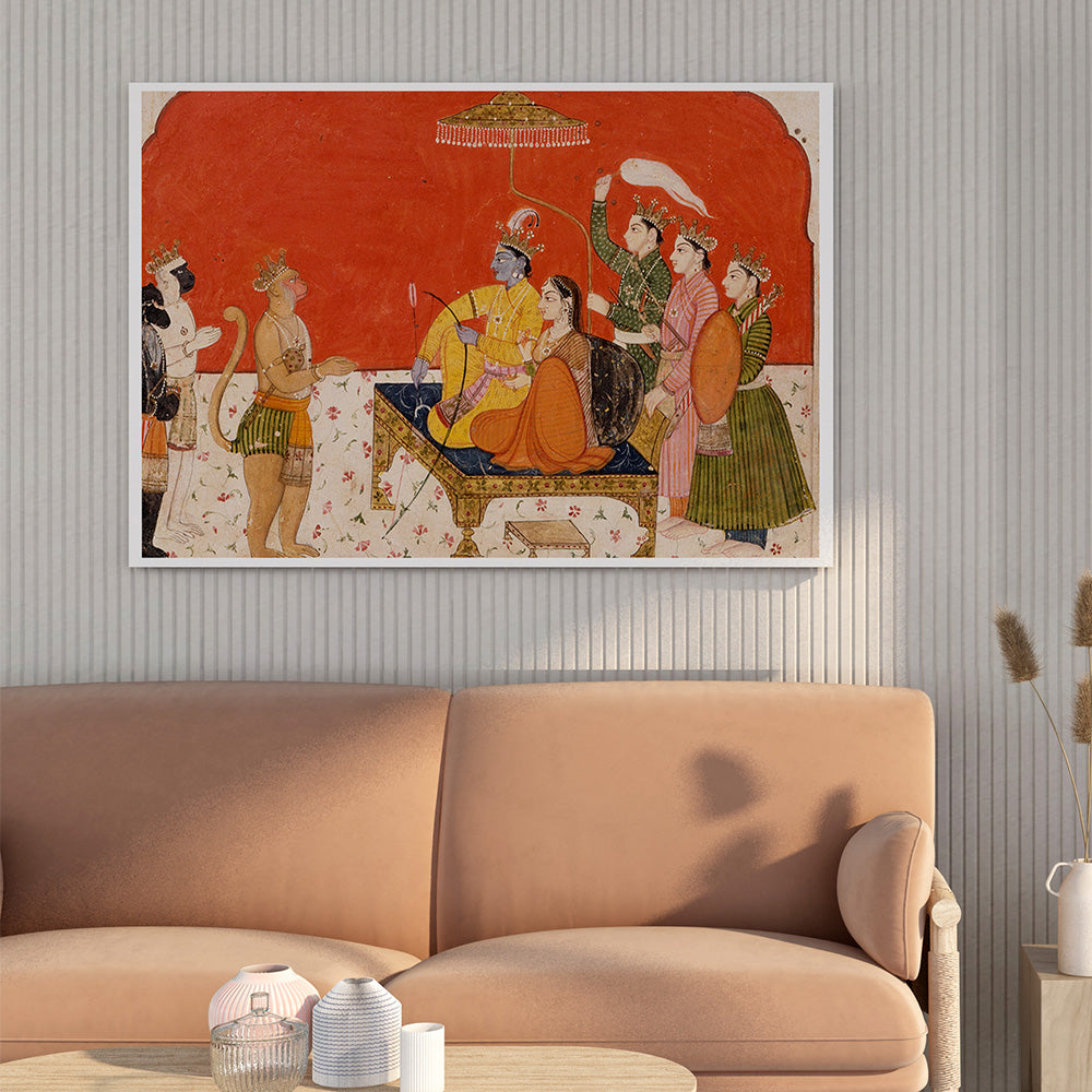 Rama Darbar Painting