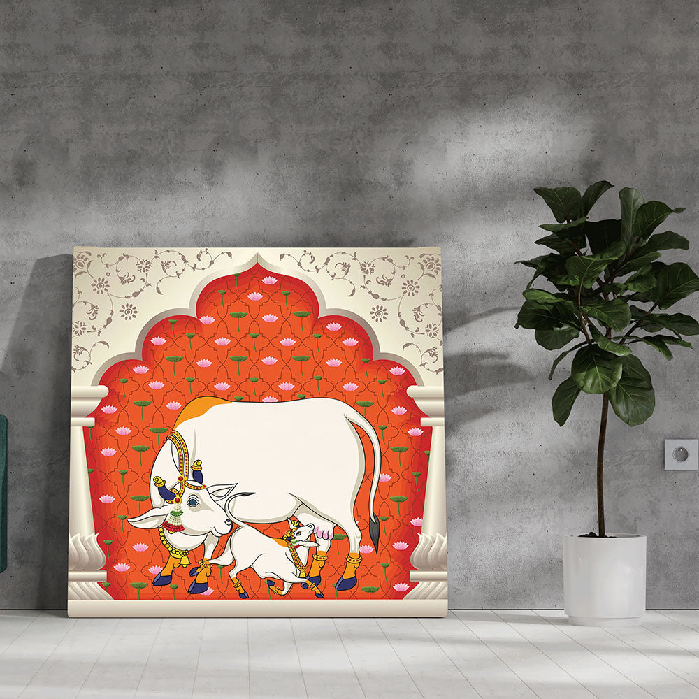 Krutik Kamdhenu Vastu Painting - Art To Attract Wealth