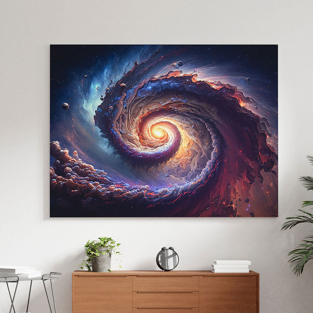 Cosmic Radiance: A canvas of the universe