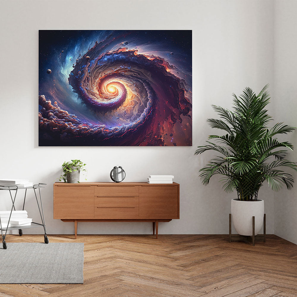 Cosmic Radiance: A canvas of the universe